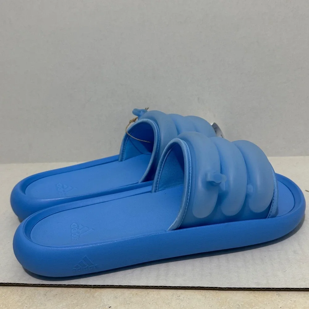Adidas Adilette Zplaash Blue Inflatable Slide Sandals IF8663 Mens 9 Womens 10